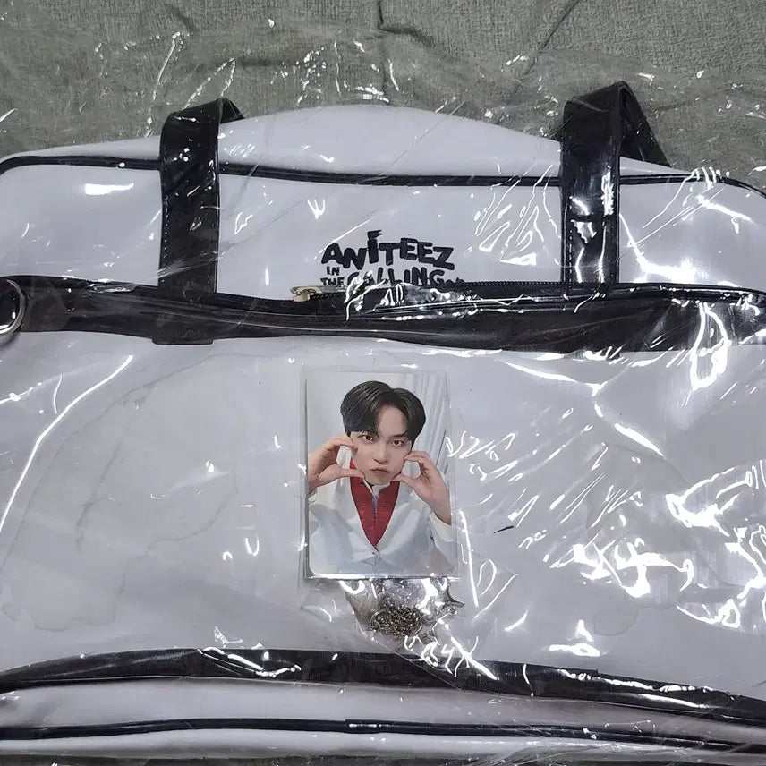 [BUNJANG] Ateez Shoulder Bag with Photocard / 푸앙푸앙푸앙푸앙
