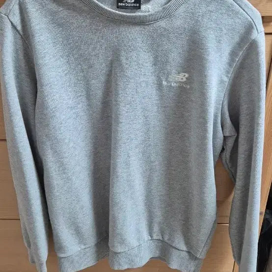 [BUNJANG] New Balance Sweatshirt Grey M / 뉴발란스 맨투맨 그레이 M