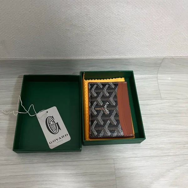 [BUNJANG] Goyard Card Holder Brown / 고야드 카드지갑 브라운