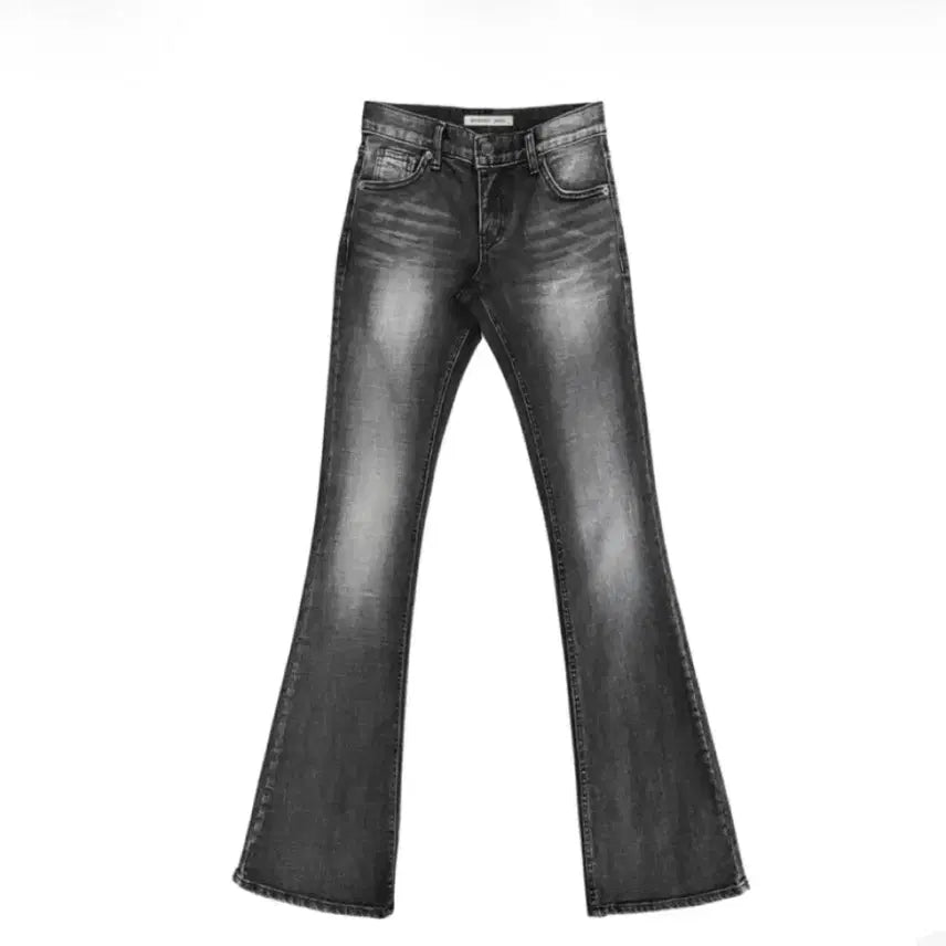 [BUNJANG] Bohemian Seoul Bootcut Denim Pants Grey S / 보헤미안서울 부츠컷 데님 팬츠 그레이 s