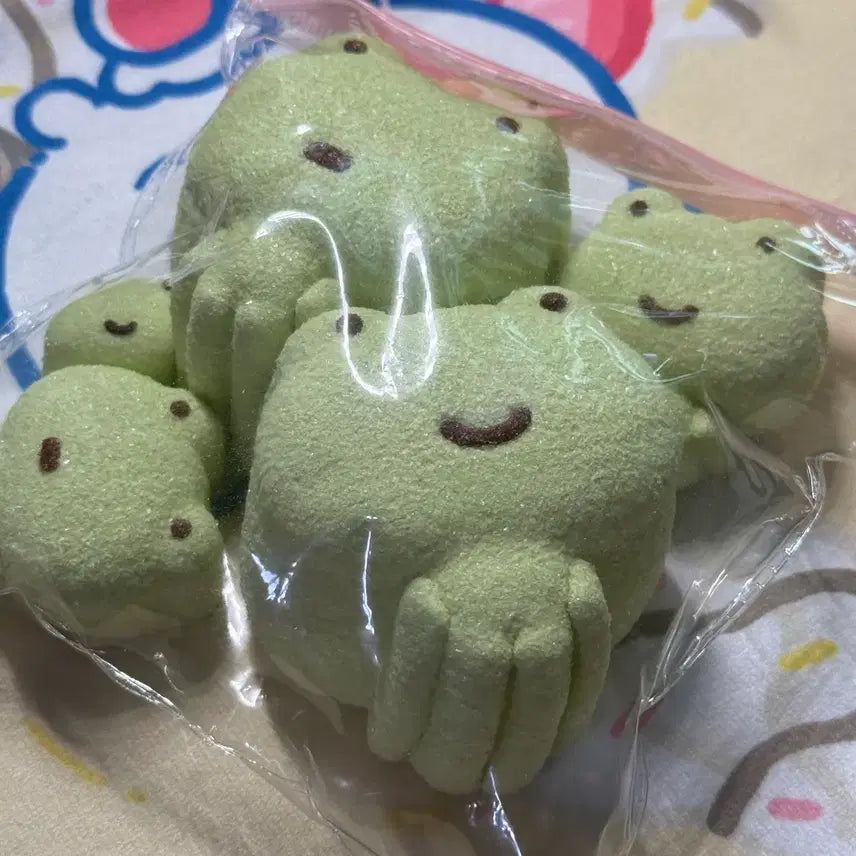[BUNJANG] Teddy Bear Mali Custom Frog Plush / 테디베어 말랑이 커스텀 개구리
