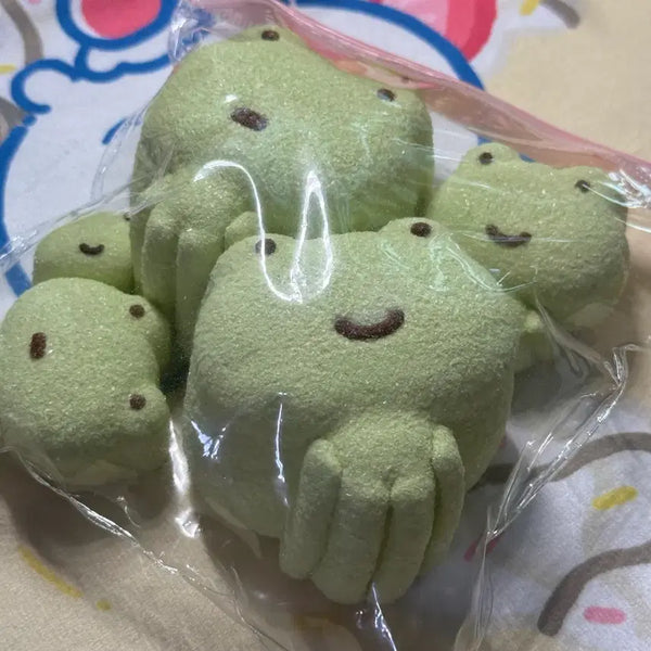 [BUNJANG] Teddy Bear Mali Custom Frog Plush / 테디베어 말랑이 커스텀 개구리