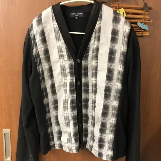 [BUNJANG] Comme des Garçons Homme Check Cardigan / Comme des garcons homme 체크 가디건 S