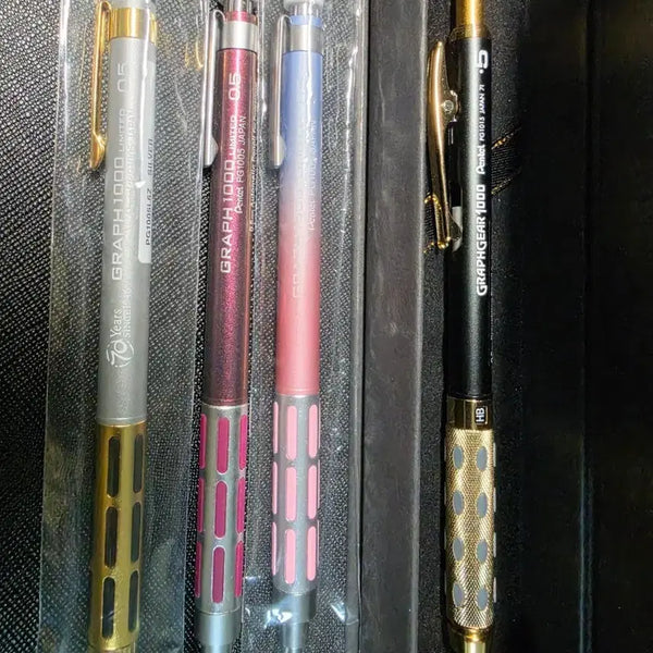 [BUNJANG] Pentel Graph 1000 Limited Edition with Sky Blue Pink / 팬텔 그래프 1000 리미티드 에디션 스블핑 포함