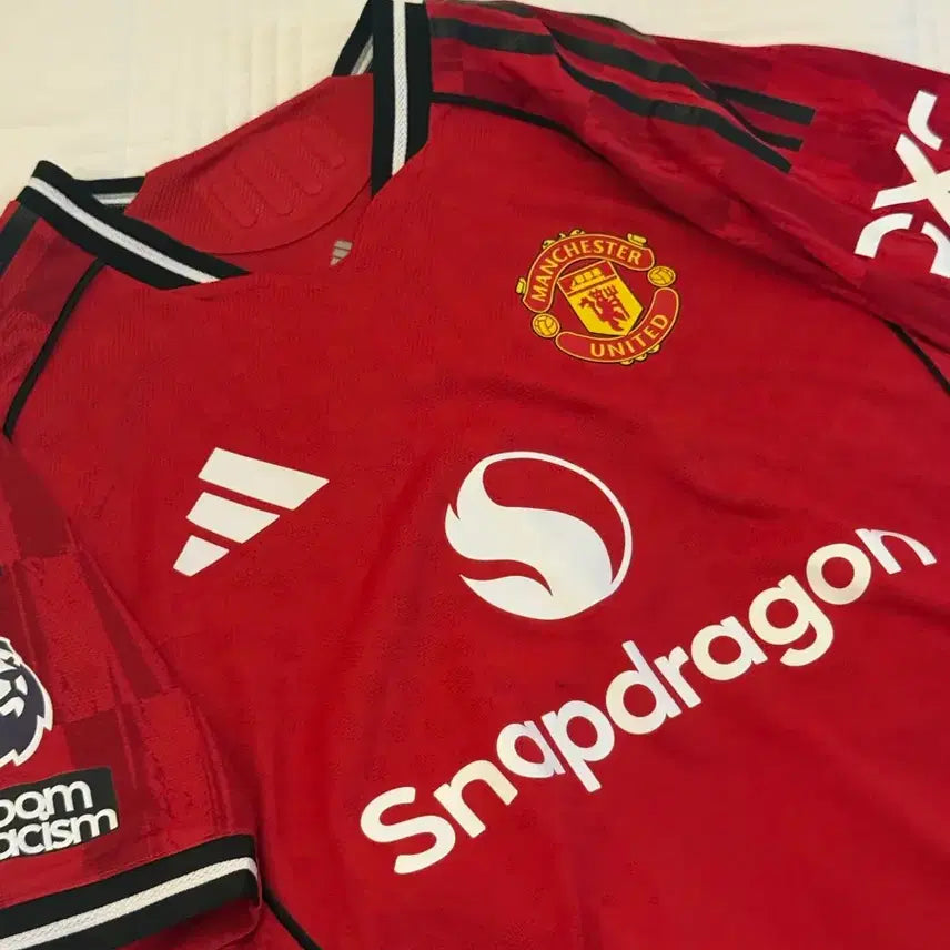 [BUNJANG] Manchester United Bruno Fernandes 2025-26 Home Player Version Football Jersey M / 25-26 홈 브루노 페르난데스 유니폼 M