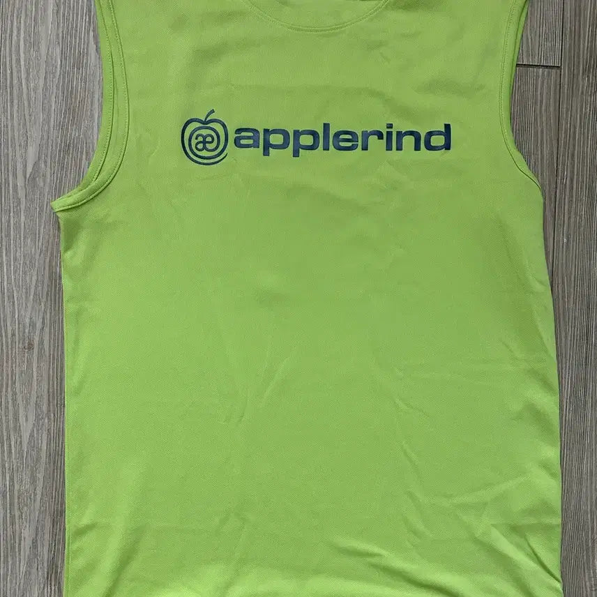 [BUNJANG] Appline Sleeveless T-Shirt / 애플라인드 민소매