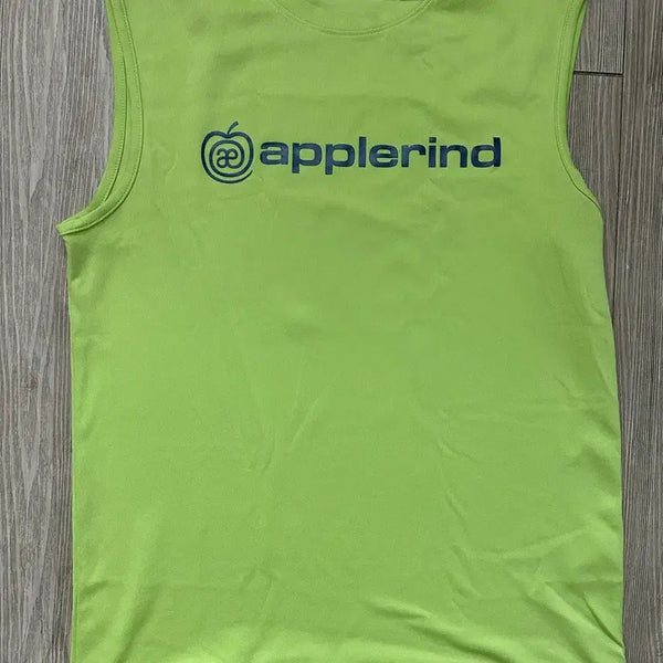 [BUNJANG] Appline Sleeveless T-Shirt / 애플라인드 민소매