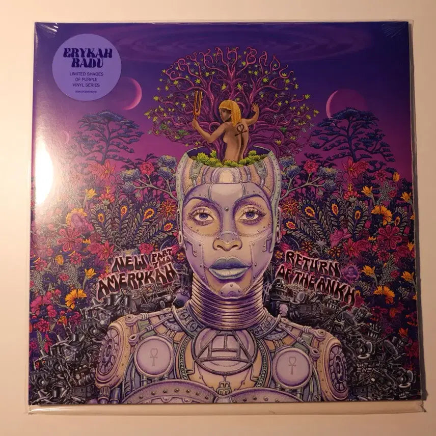 [BUNJANG] Erykah Badu New Amerykah Part Two: Return Of The Ankh Limited Edition Purple Vinyl (Sealed) / [LP] (미개봉) Erykah Badu (에리카바두) - New Amerykah Part Two: Return Of The Ankh (2022 한정반)