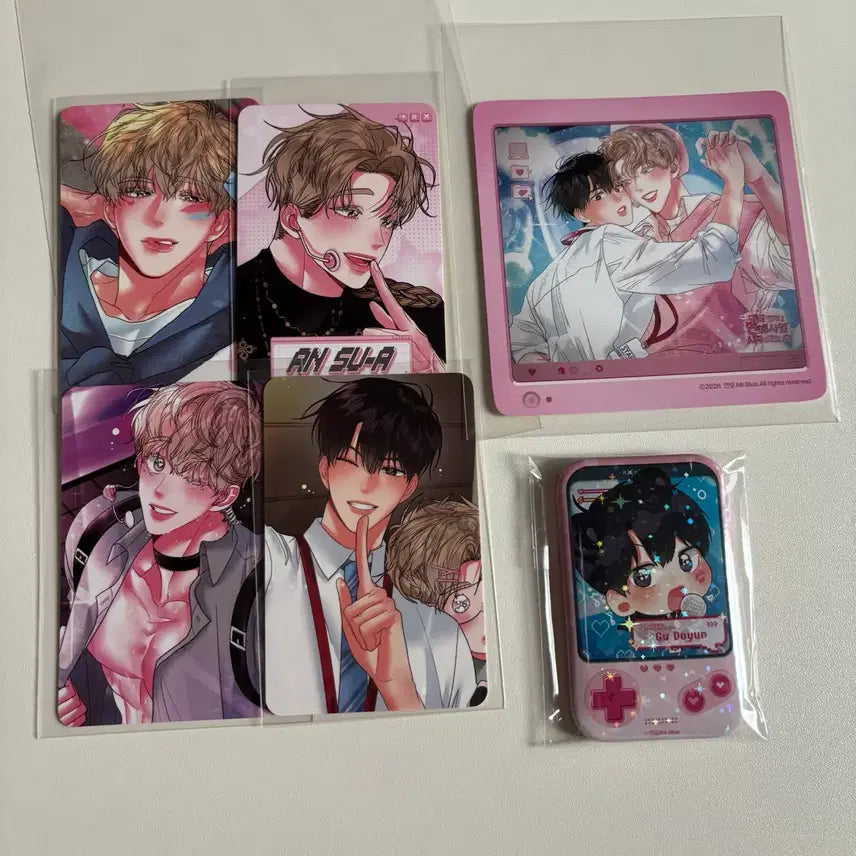 [BUNJANG] Bundle Set Mable Company Sua Doyun Coaster Badge In-Person Event / 일괄> 미블 팝업 미블 컴퍼니 형의 오메가 형메가 수아 도윤 코스터 뱃지 입특