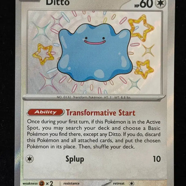[BUNJANG] Ditto Shiny (PAF EN 201/091) Trading Card / 북미 메타몽 이로치 / Ditto (PAF EN 201/091)