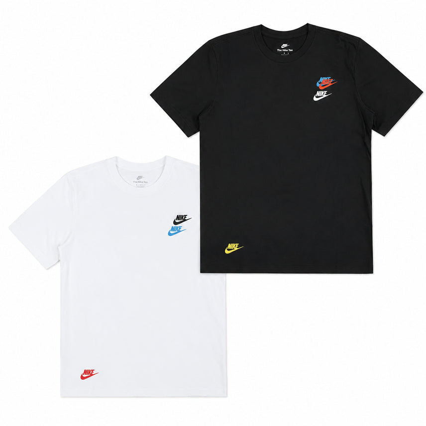 [BUNJANG] Nike Club Essential Multi Futura Short Sleeve T-Shirt (Sealed) / 정품/새상품 ) 나이키 클럽 에센셜 멀티 푸츄라 반팔티