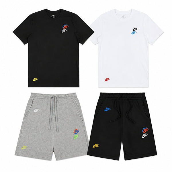 [BUNJANG] Nike Multi Short Sleeve T-shirt + Multi Shorts Pants Set (Sealed) / 정품/새상품 ) 나이키 멀티 반팔티 + 멀티 쇼츠 팬츠 세트