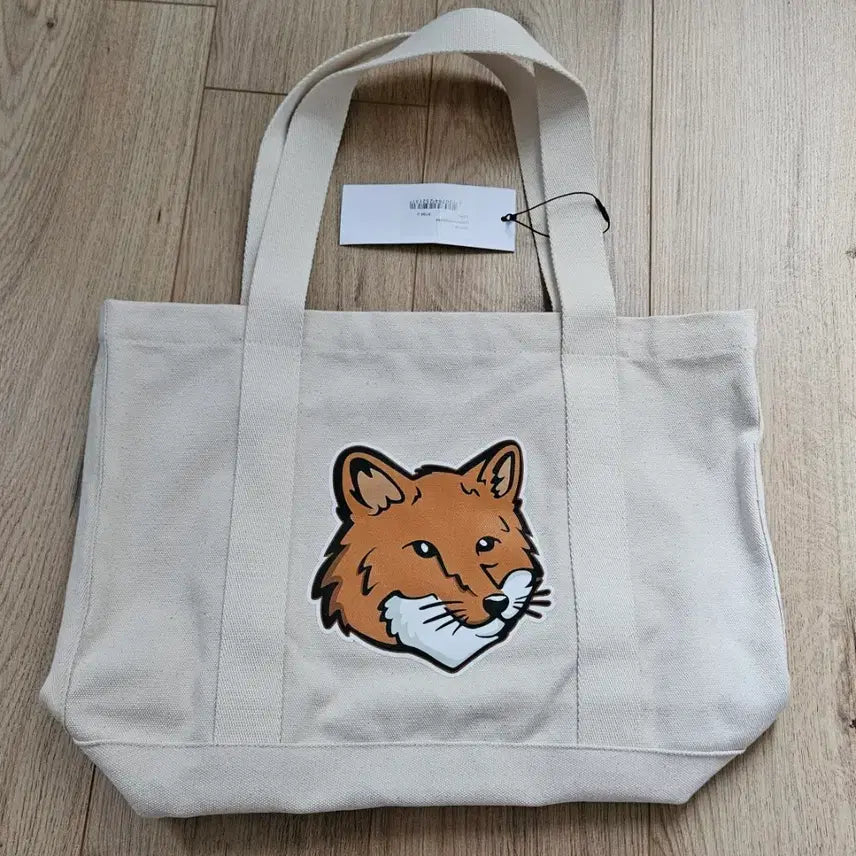 [BUNJANG] Maison Kitsuné Fox Head Tote Bag / 메종키츠네 폭스헤드 에코백 / 토트백