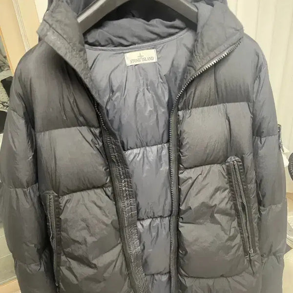 [BUNJANG] Stone Island Crinkle Labs Down Jacket / 스톤아일랜드 크링클랩스 패딩  급처 (55 마지막가격