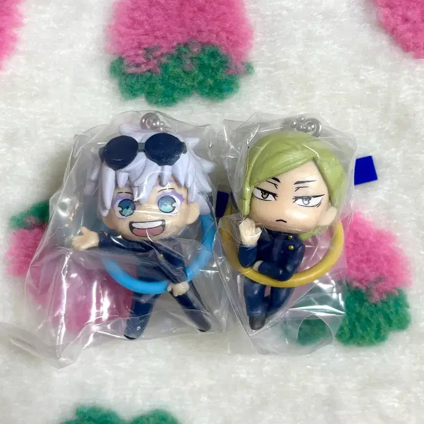 [BUNJANG] Jujutsu Kaisen Kaisei Gyokuzetsu Konnichiwa Gojo Nanami Gacha Keyring Bundle Set / 주술회전 회옥옥절 곤니치와 고죠 나나미 가챠 키링 일괄 양도