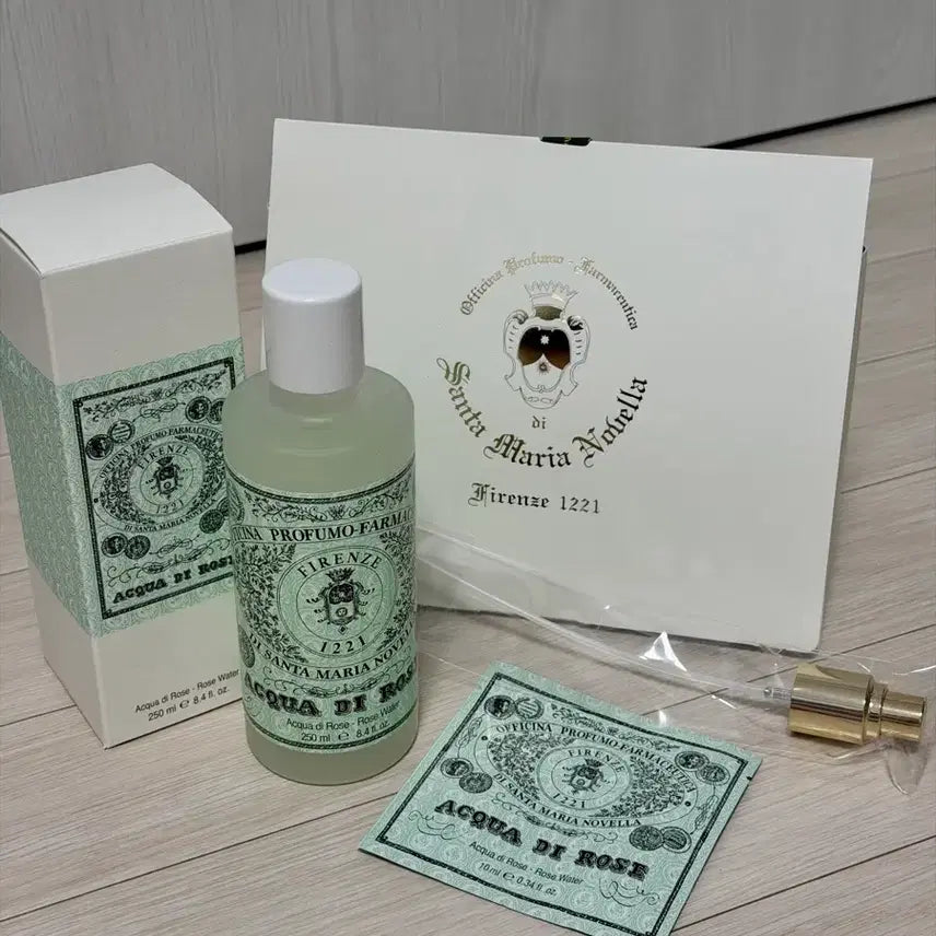 [BUNJANG] Santa Maria Novella Rose Water Toner Set 250ml / 장미수토너 아쿠아 디 로즈 250ml 선물세트