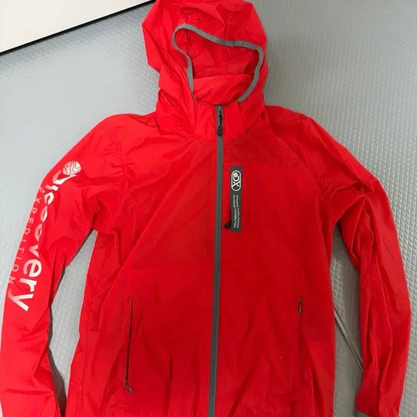 [BUNJANG] Discovery Expedition Windbreaker Red Size 95 / (95사이즈) 디스커버리 익스페디션 바람막이 레드