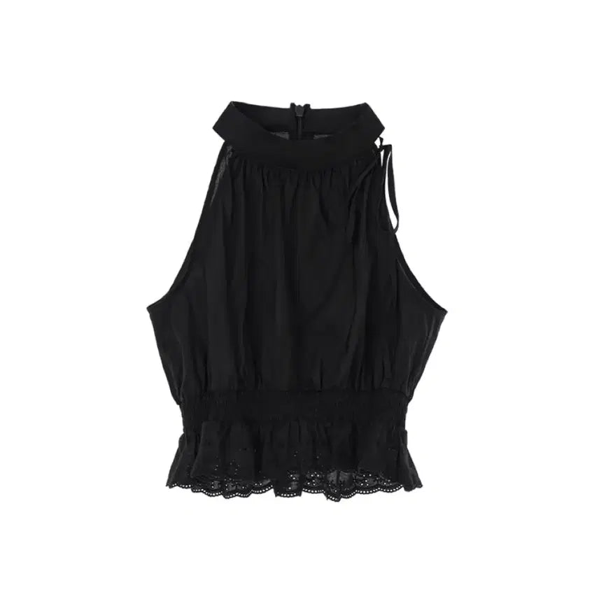 [BUNJANG] Not Your Rose Clara Top Black M / 낫유어로즈 클라라 탑 블랙 M