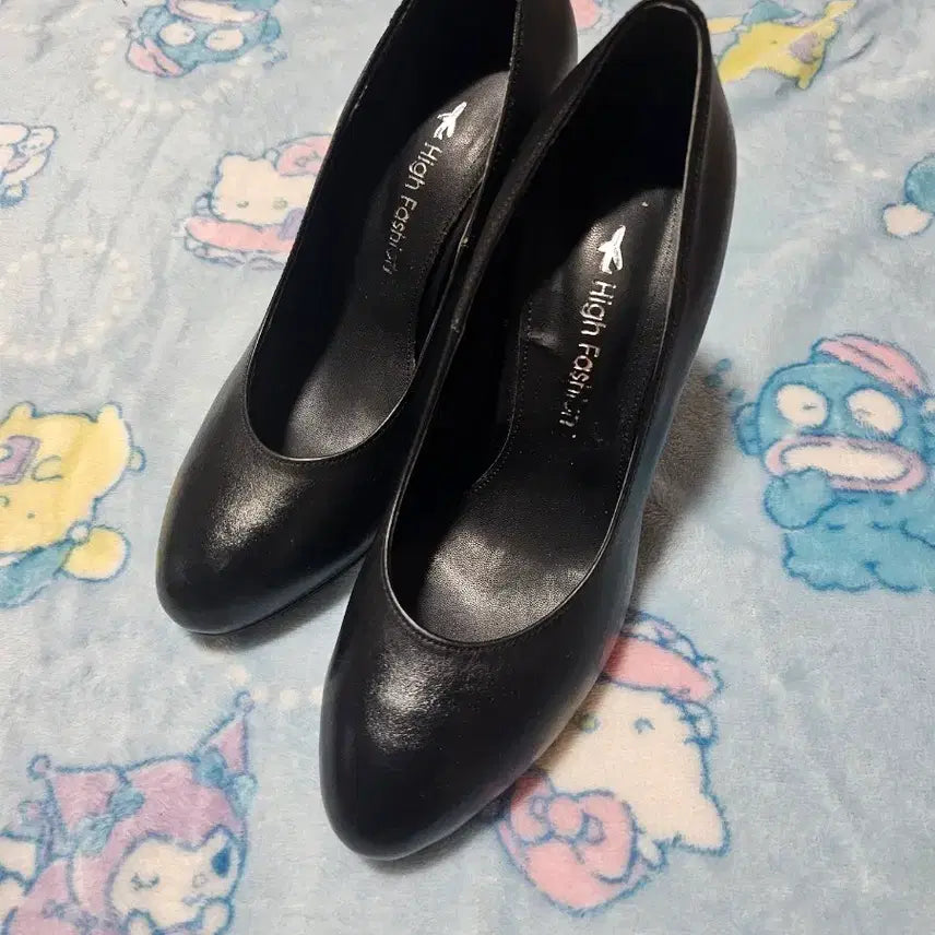 [BUNJANG] Women's 10cm Heel Leather Shoes Size 235 / 소가죽 10cm구두 235cm :)