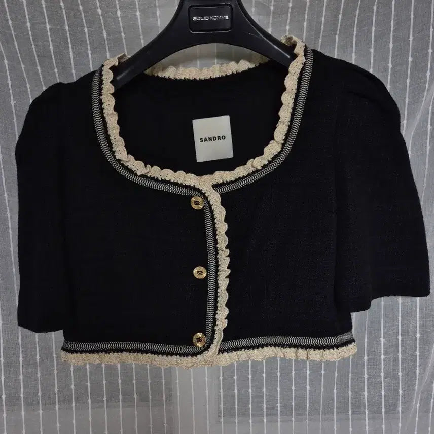 [BUNJANG] Sandro Short-Sleeve Jacket / sandro 산드로 반팔 자켓 미착용품
