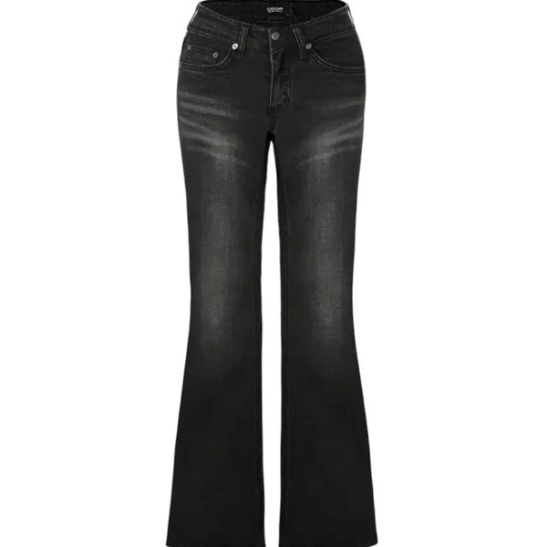 [BUNJANG] ODOR Vintage Raw Jeans Black / 오도어 ODOR 빈티지 로우 진 인 블랙