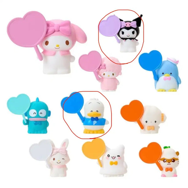 [BUNJANG] Sanrio Enjoy Idol Heart Cheer Stick Series Secret Clip / 산리오 엔조이 아이돌 하트 응원봉 시리즈 시크릿 클립