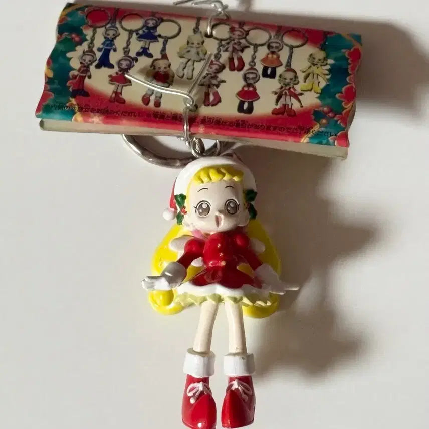 [BUNJANG] Ojamajo Doremi Christmas Keyring (Hana) / 고전) 꼬마마법사 레미 크리스마스 키링 (하나)