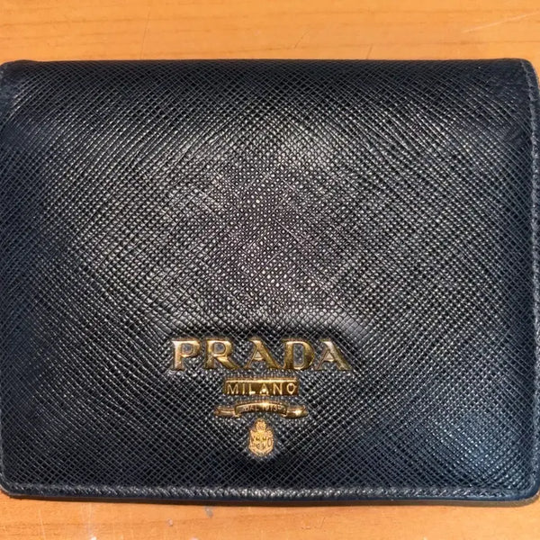 [BUNJANG] Prada Saffiano Leather Bifold Wallet / 프라다 사피아노 반지갑