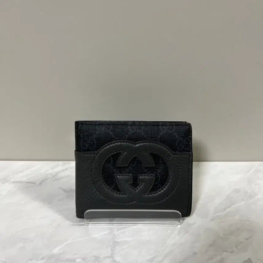 [BUNJANG] Gucci Interlocking Cut-out Wallet / 구찌 인터로킹 컷아웃 반지갑