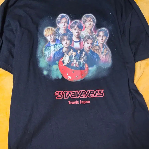 [BUNJANG] Travis Japan s'travelers Tour T-Shirt, Bag, and Penlight Bundle Set / Travis Japan 토라쟈 s'travelers 굿즈