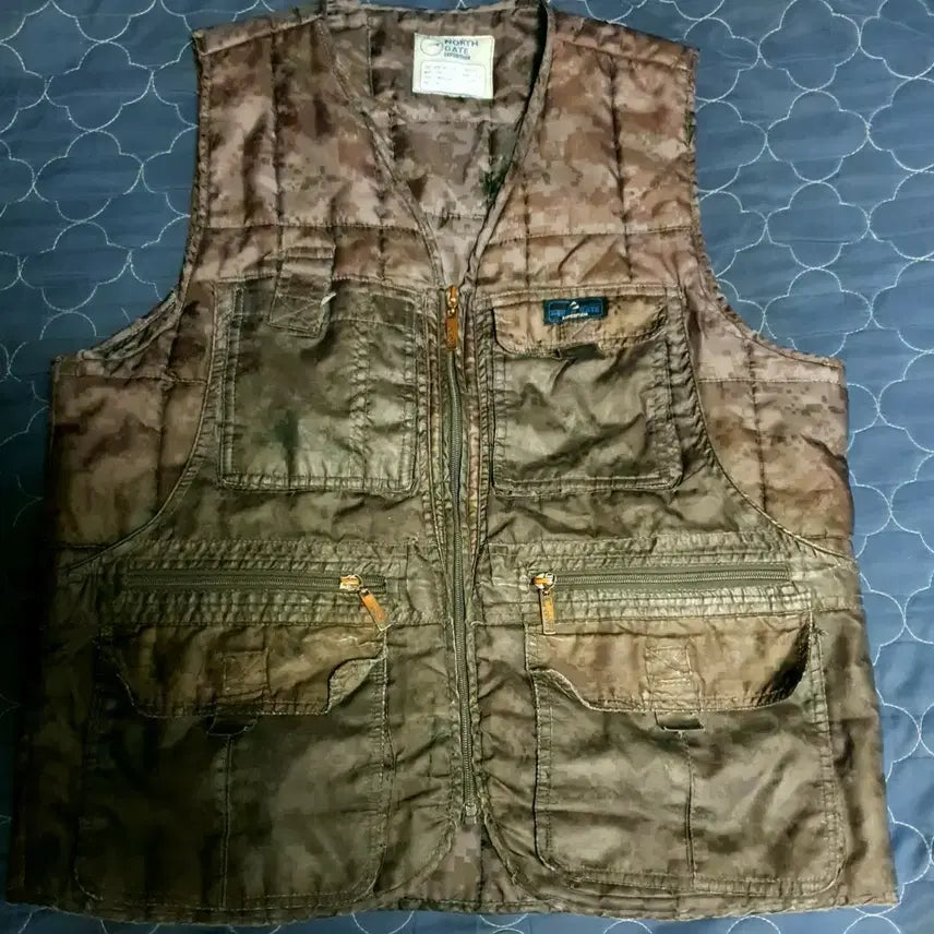 [BUNJANG] Northgate Military Digital Camo Multi-Pocket Vest (XL) / 노스게이트 밀리터리 디지털 카모 멀티포켓 조끼 (XL)