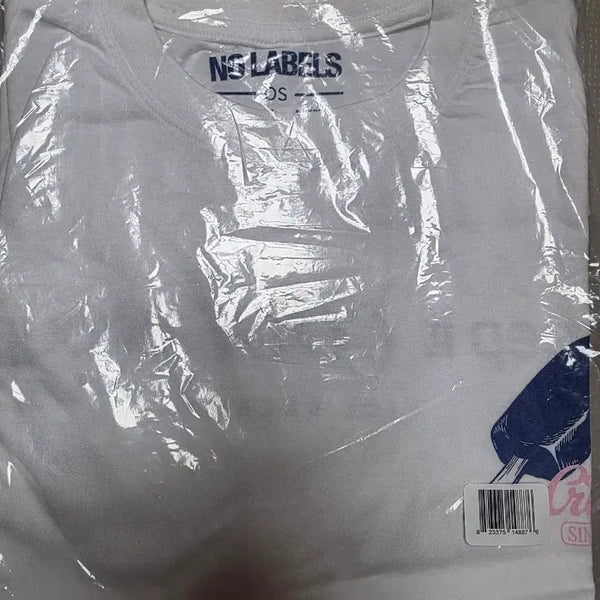 [BUNJANG] TXT Yeonjun NO läbi PART2 Ice Cream American Edition T-Shirt / 연준 노레이블즈 파트2  아이스크림 미국판티셔츠