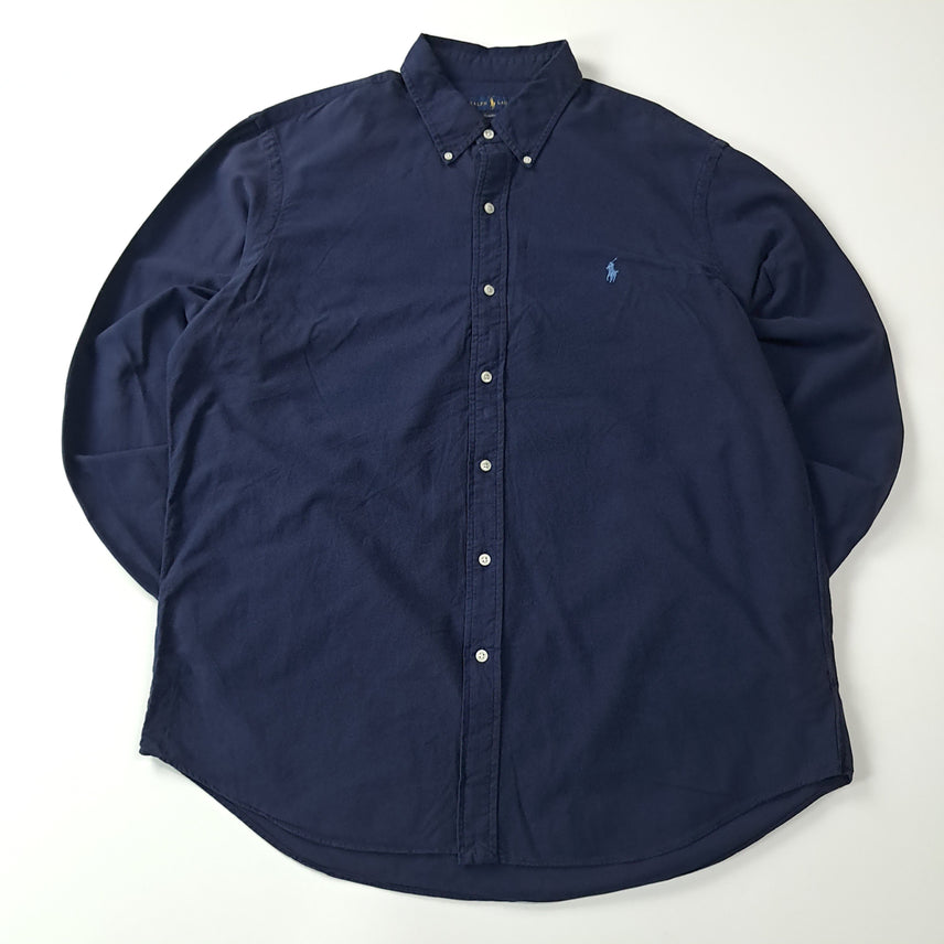 [BUNJANG] Polo Ralph Lauren Classic Fit Dark Navy Button-Down Shirt XL / CA200 XL 폴로 클래식핏 다크네이비 셔츠 남방