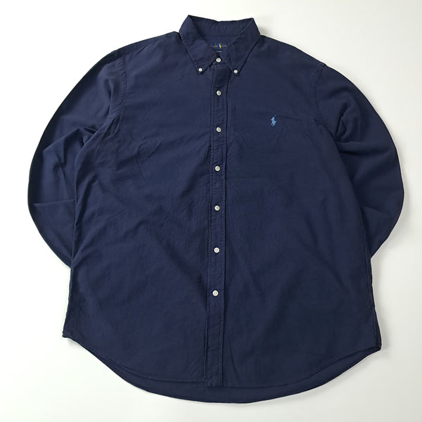 [BUNJANG] Polo Ralph Lauren Classic Fit Dark Navy Button-Down Shirt XL / CA200 XL 폴로 클래식핏 다크네이비 셔츠 남방