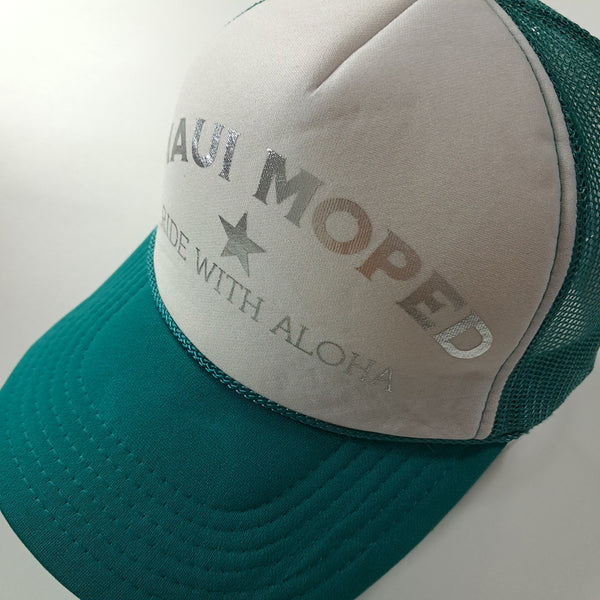 [BUNJANG] CA202 L Otto Maui Lettering Mesh Trucker Cap / CA202 L 오토 마우이 레터링 메쉬 트러커캡 모자