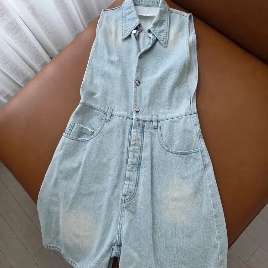 [BUNJANG] MM6 Maison Margiela Denim Jumpsuit / MM6 마르지엘라 데님 점프수트
