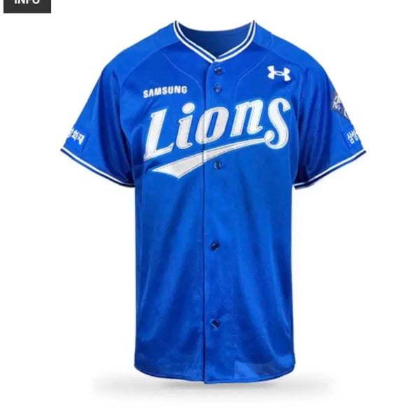 [BUNJANG] Samsung Lions Won Tae-in Marked Baseball Jersey L (100) / 삼성 원정 원태인 마킹 유니폼