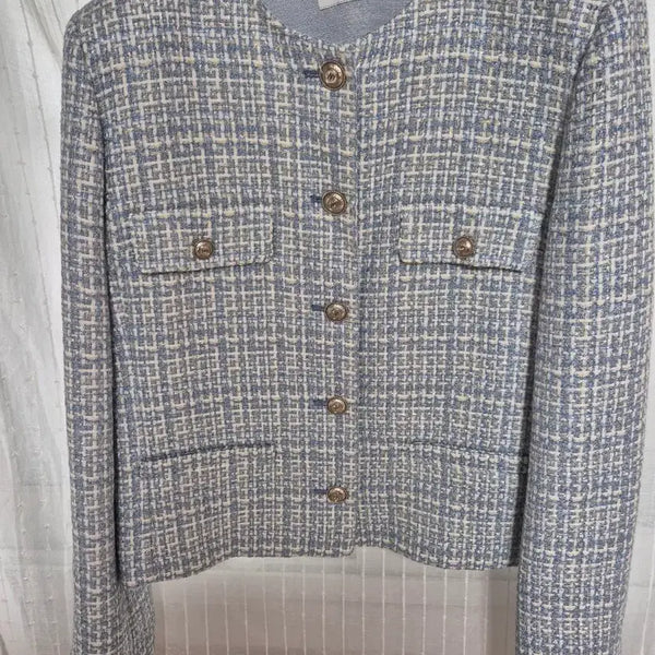 [BUNJANG] She's Miss Tweed Short Spring Jacket Size 77 / 쉬즈미스 트위드 숏 봄자켓 77