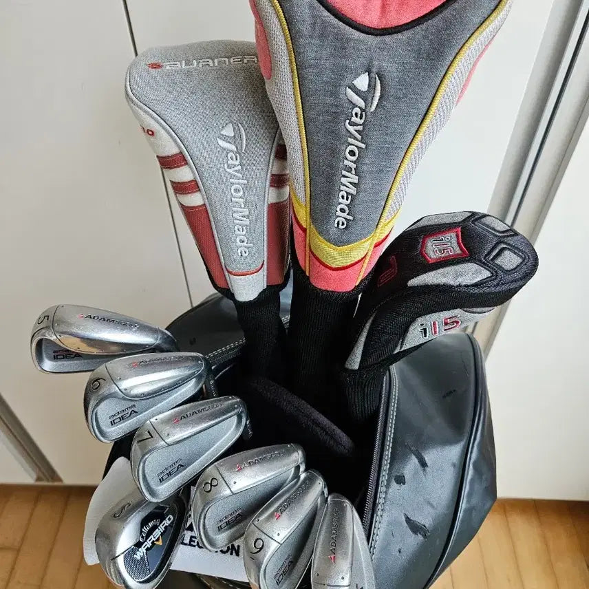 [BUNJANG] Men's Full Golf Club Set with Mercedes-Benz Caddy Bag / 골프채 풀세트 남성용