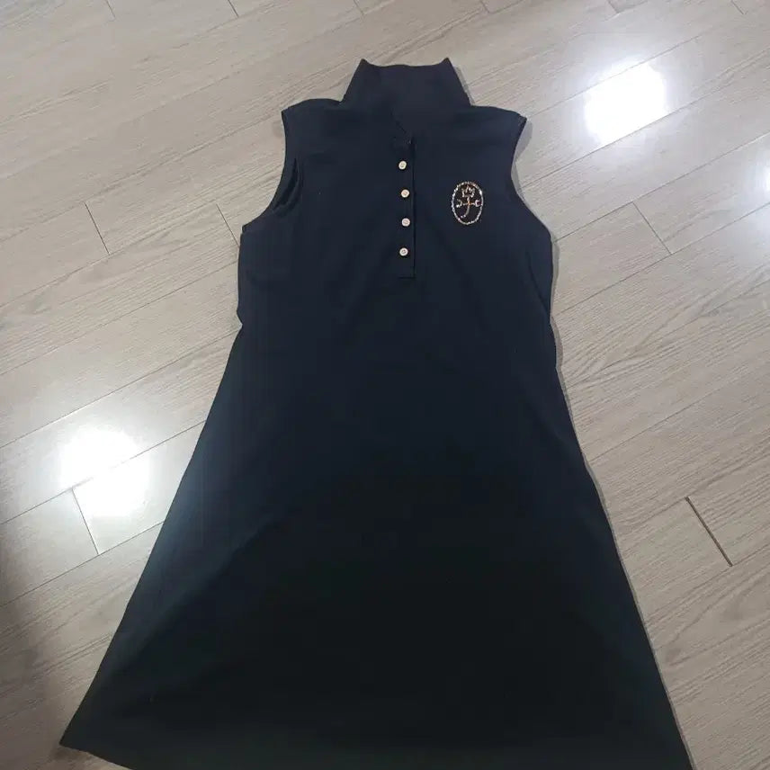 [BUNJANG] Castelbajac Sleeveless Golf Dress Navy / 까스텔빠작 원피스 95