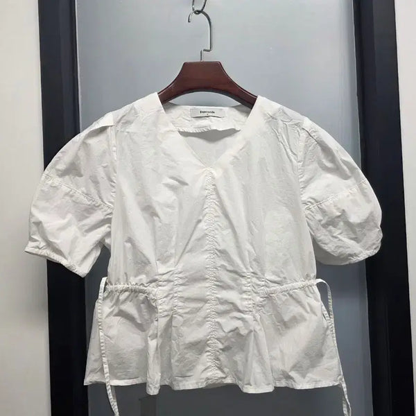 [BUNJANG] 8Seconds Cotton Puff Blouse / 2025 에잇세컨즈 코튼퍼프. 블라우스
