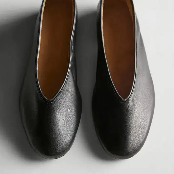 [BUNJANG] Massimo Dutti Soft Leather Ballerinas Size 36 / 마시모두띠 소프트레더 발레리나 새상품 36사이즈