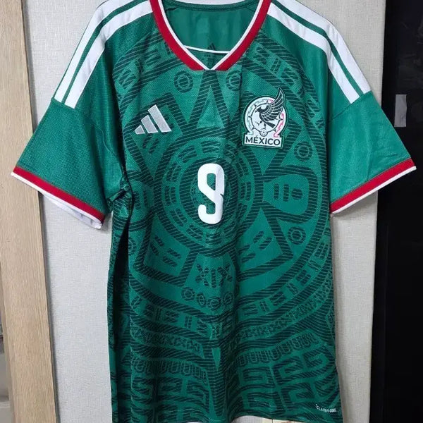 [BUNJANG] Mexico 2026 World Cup Home Replica Jersey - Raul Jimenez #9 / 급처) 2026 북중미월드컵 멕시코 홈 레플리카 9번 라울 히메네스 유니폼