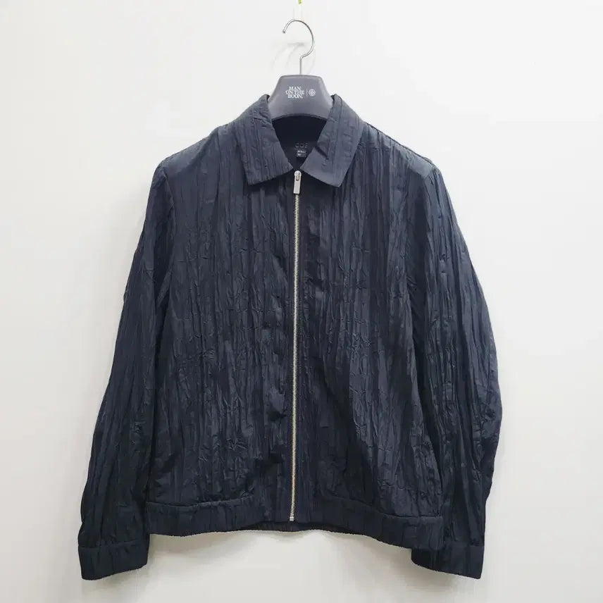 [BUNJANG] COS Pleated Jacket Black L / 코스 cos 플리츠 자켓 100 두번착용 남자 바스락 쟈켓 L