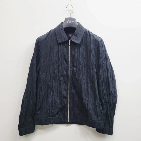 [BUNJANG] COS Pleated Jacket Black L / 코스 cos 플리츠 자켓 100 두번착용 남자 바스락 쟈켓 L