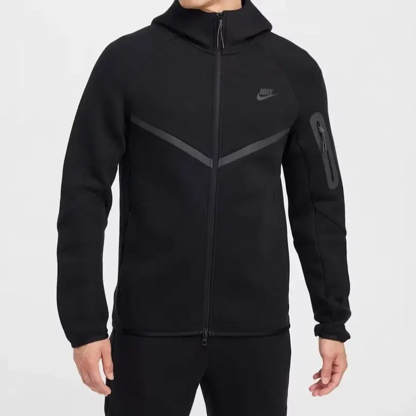 [BUNJANG] Nike Tech Fleece Hoodie Black L / 나이키 테크 플리스 후디 블랙 L