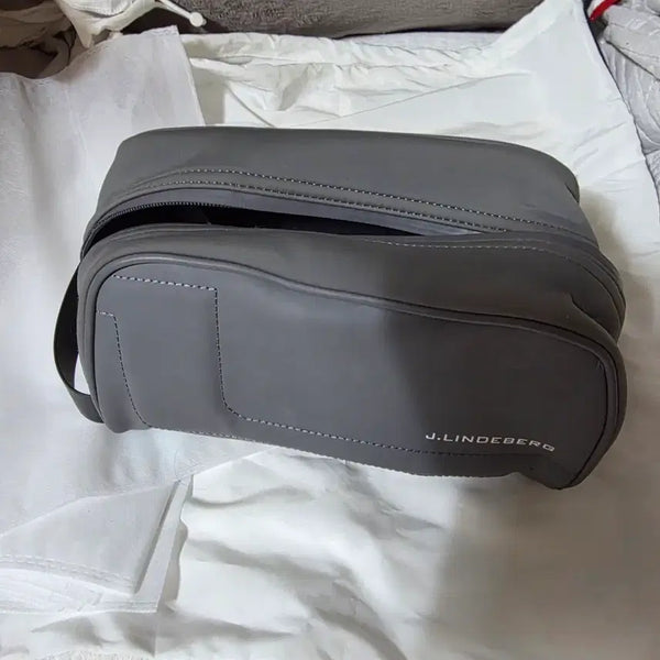 [BUNJANG] J.LINDEBERG Golf Pouch Grey / J.린드버그 골프 파우치 그레이