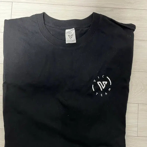 [BUNJANG] Kim Seung-ri Big Team Short Sleeve T-Shirt Black / 김승리 빅팀 반팔 티셔츠