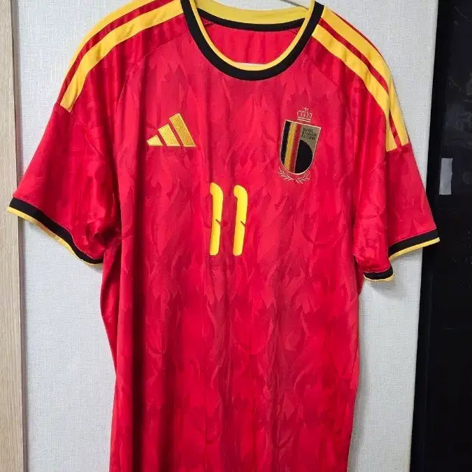 [BUNJANG] Belgium 2026 World Cup Home Replica Jeremy Doku #11 Jersey / 급처) 2026 북중미월드컵 벨기에 홈 레플리카 11번 도쿠 유니폼