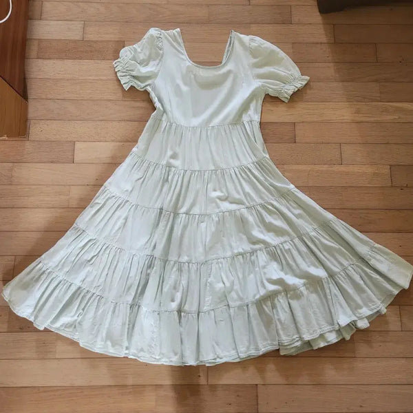 [BUNJANG] Long Dress - Sky Blue / 롱원피스